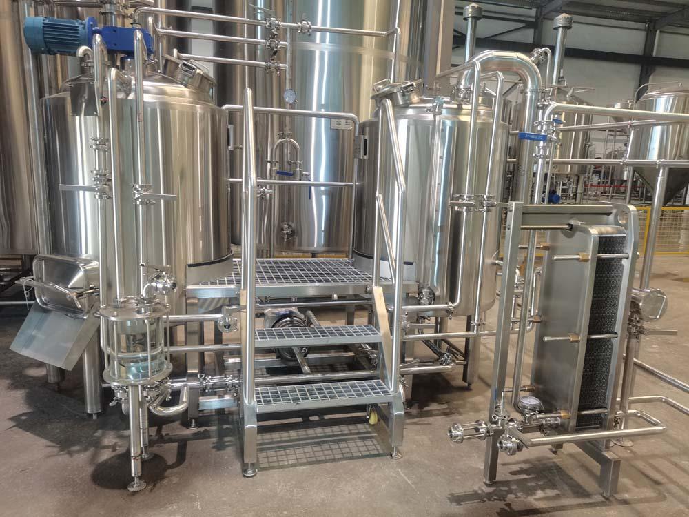 2 HL Two Vessel Brewhouse Equipment